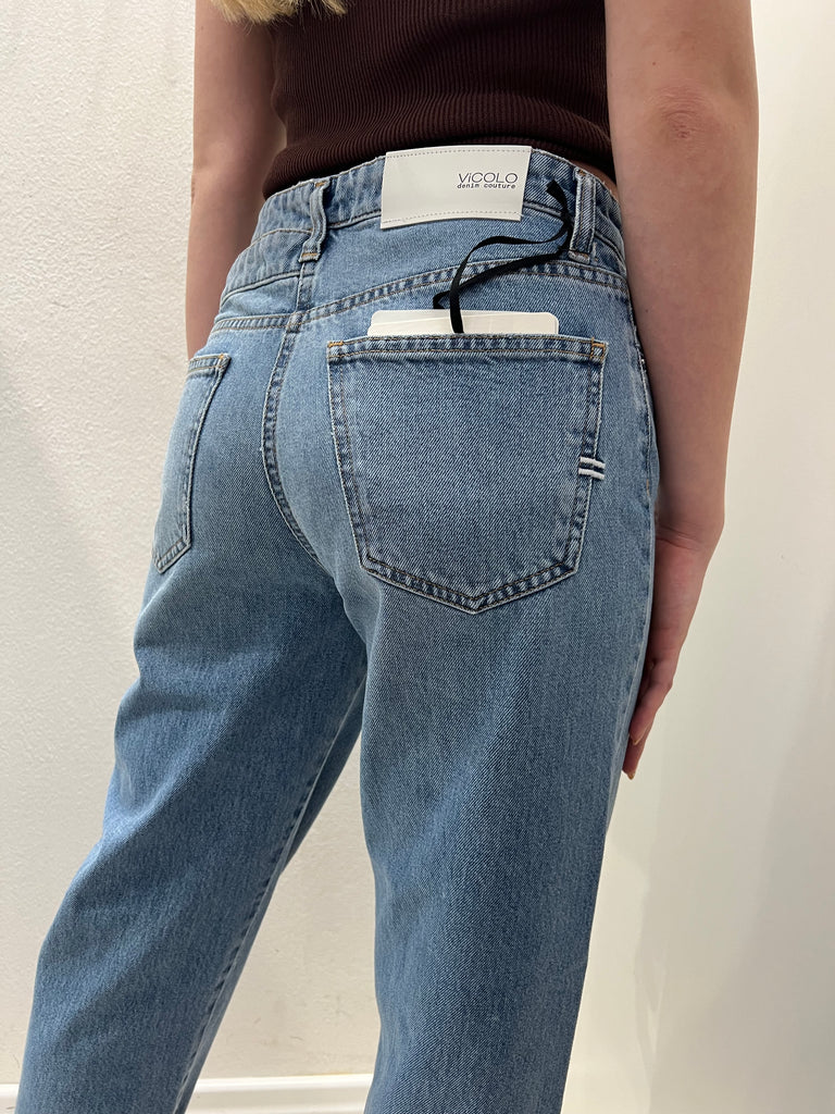 ViCOLO•Jeans Noemi apertura cut-out