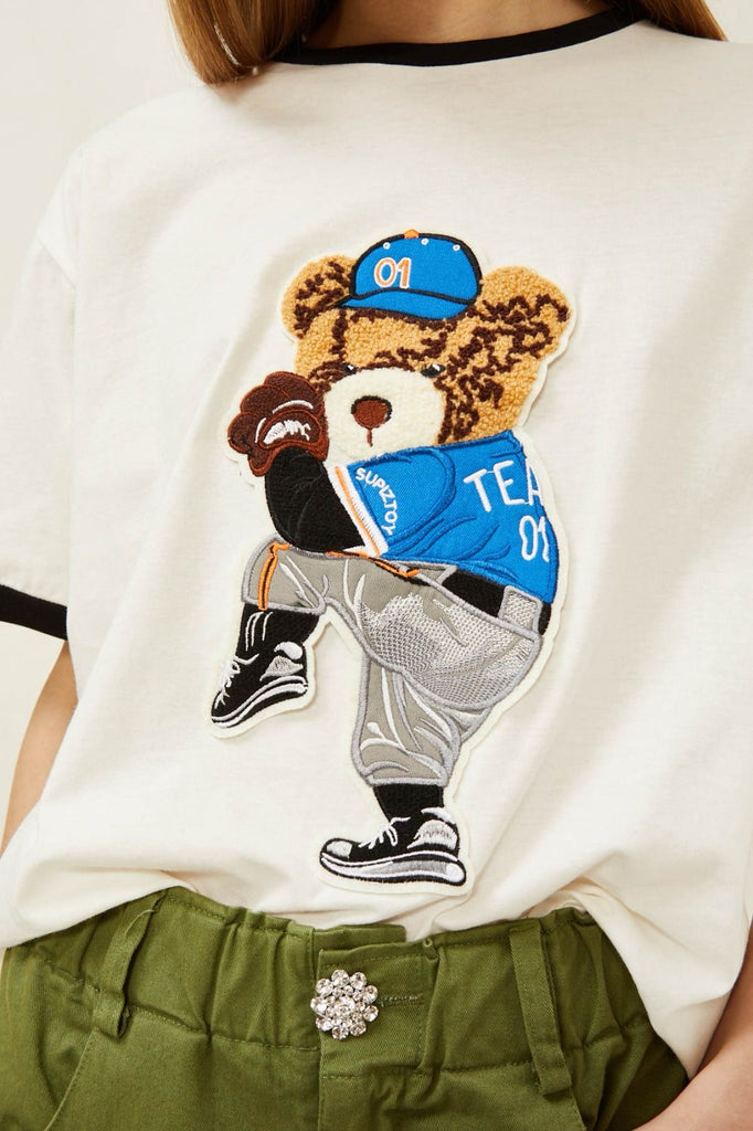 Souvenir•T-shirt Teddy baseball