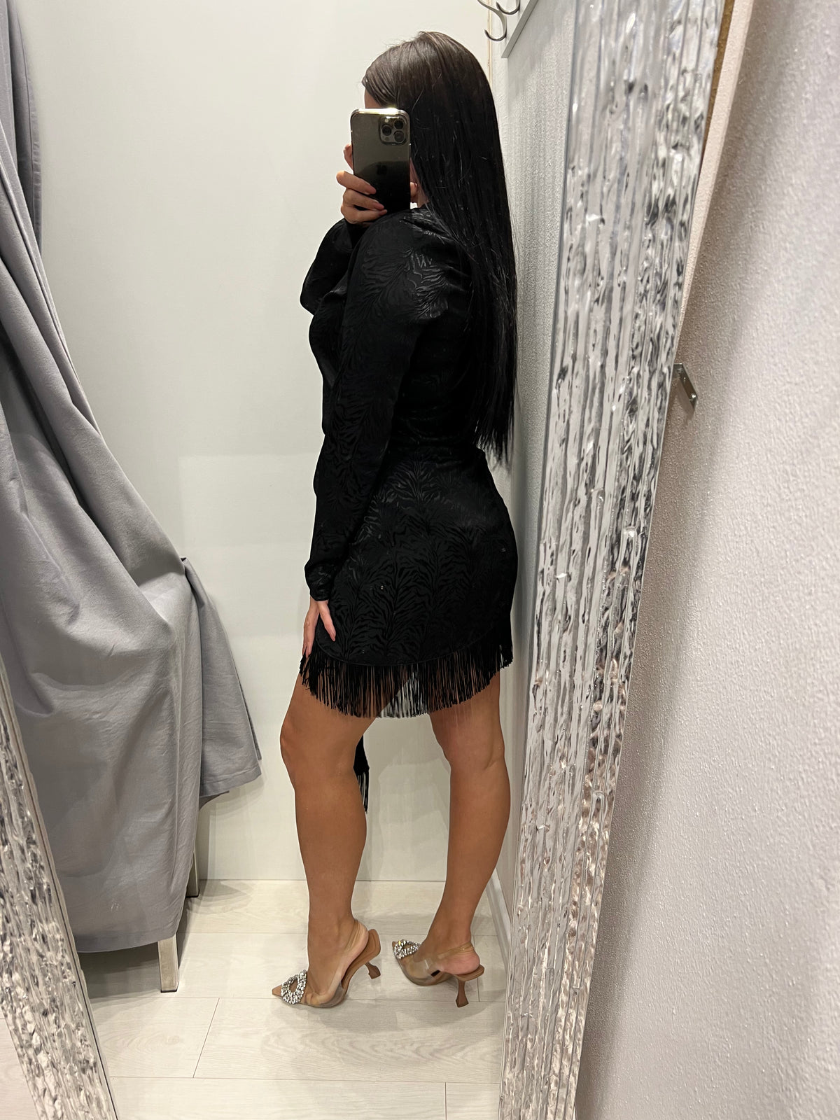 Gonna con 2025 frange nera