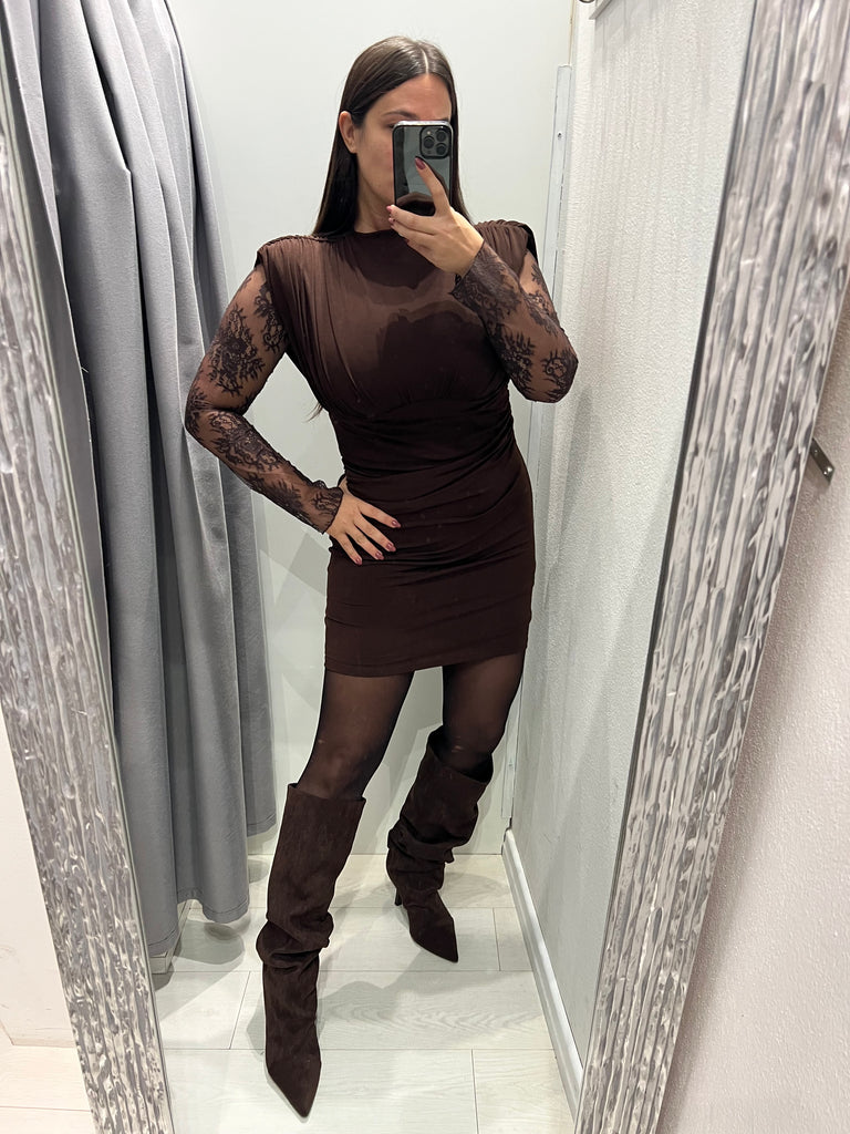 ViCOLO•Abitino tubino elasticizzato Moro