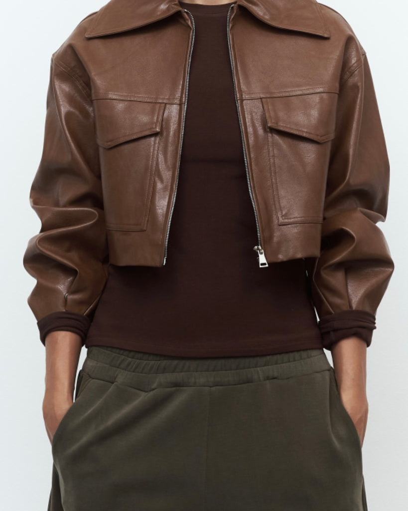 LUMINA•Maglia interno felpato Moro