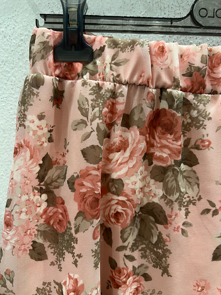 ViCOLO•Gonna floreale base rosa