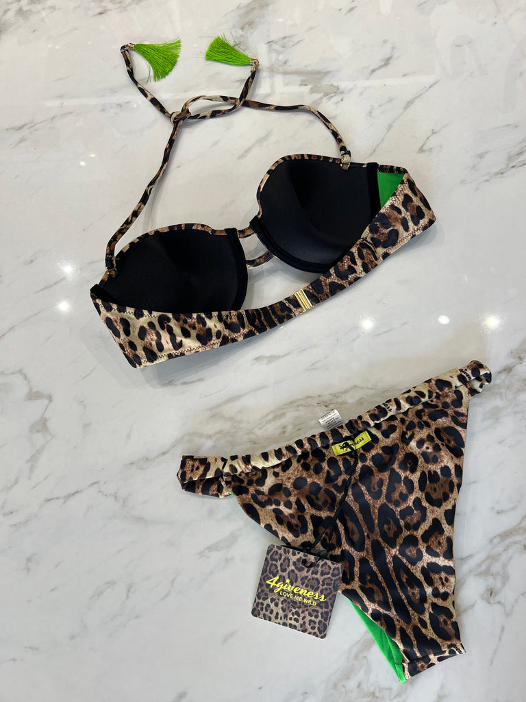 🚨4giveness•Bikini balconcino e slip regolabile