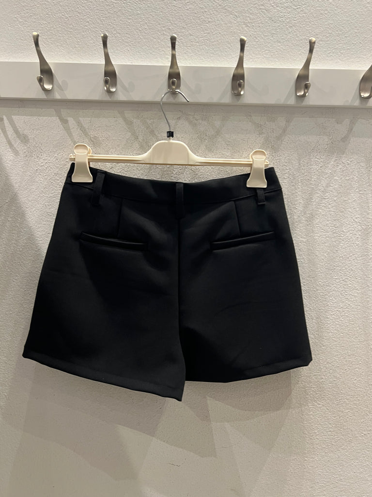 HaveOne•Gonna pantaloncino vita asimmetrica