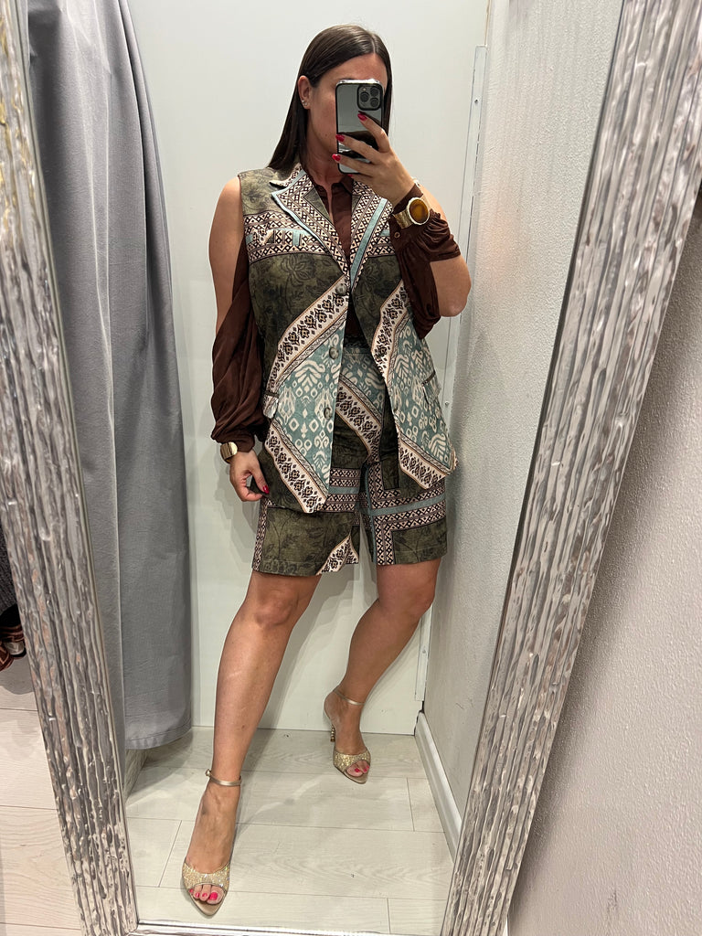 🚨HaveOne•Camicia manica aperta•Cioccolato