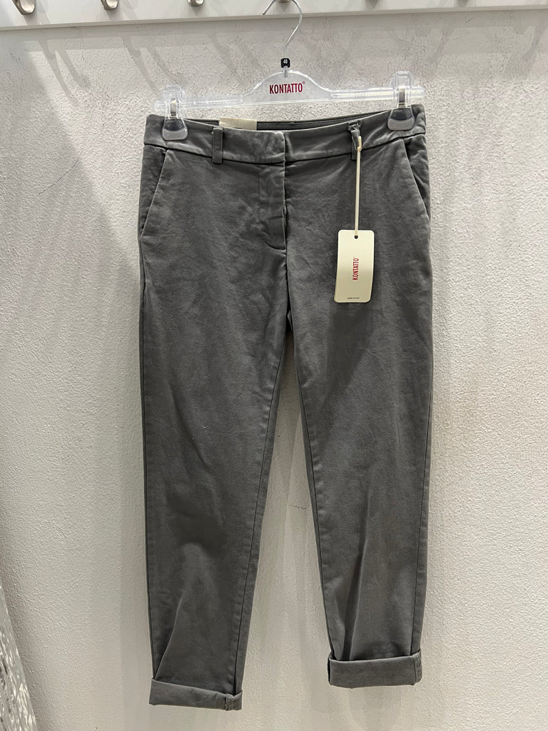 KONTATTO•Pantalone chino grigio