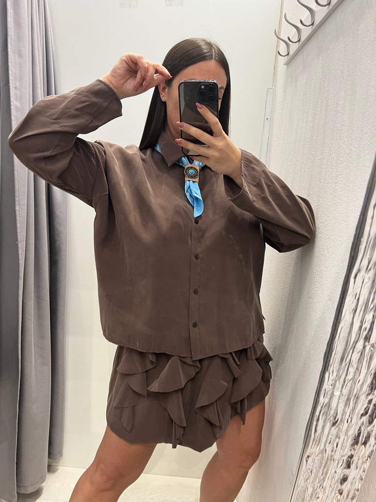 MSS💥HaveOne•Camicia moro con bandana