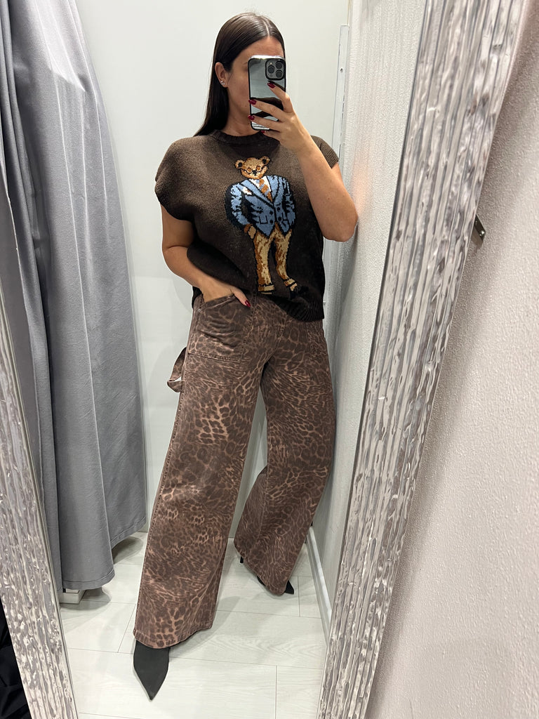 HaveOne•Jeans worker maculato Mine
