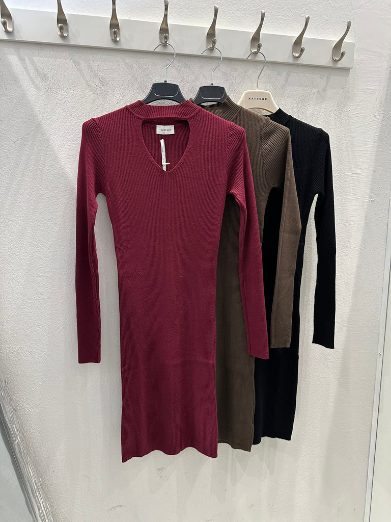 Susy Mix•Abitino in maglia costine goccia•Più colori