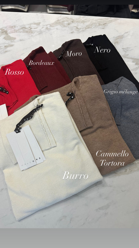 Haveone•Dolcevita basico in fine viscosa•Più colori