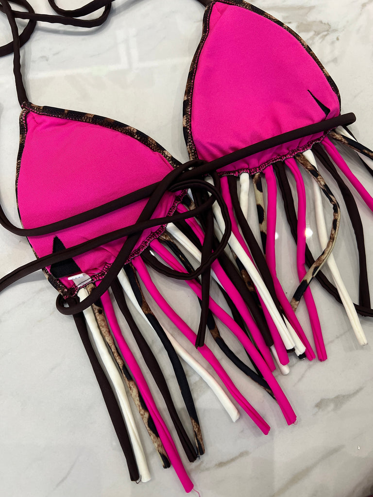 🚨4giveness-Bikini triangolo e slip con laccetti