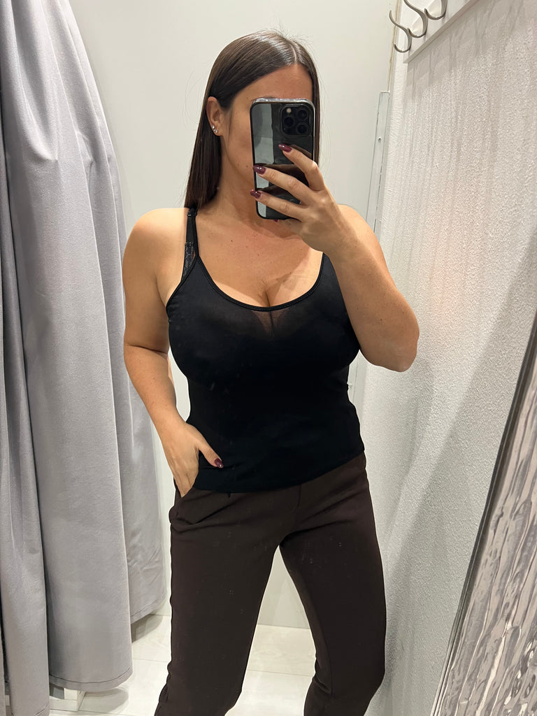 LUMINA•Camicia ampia stampa cashmere bordeaux