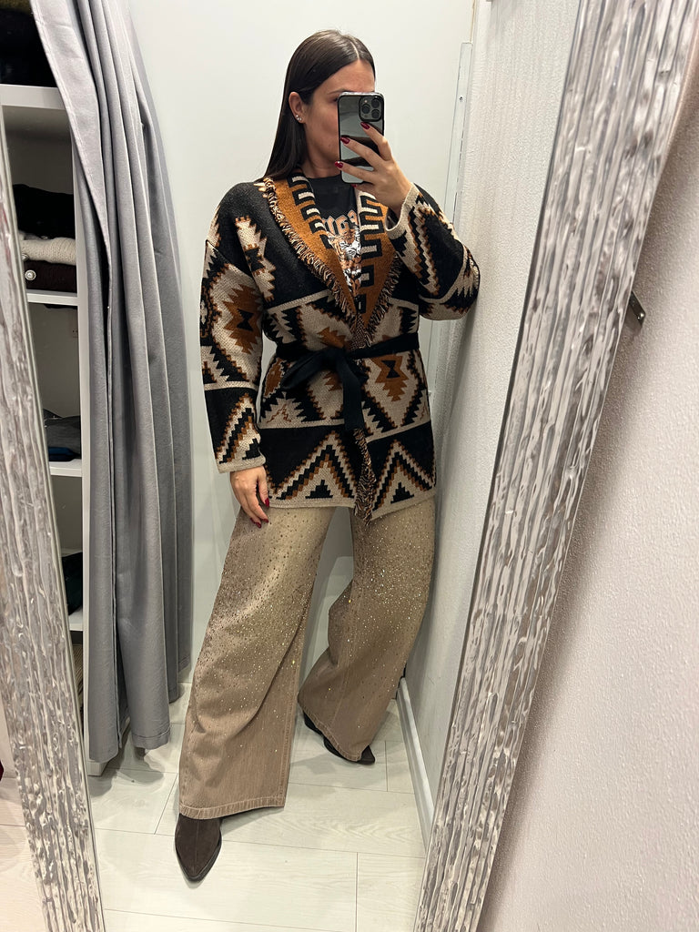 HaveOne•Jeans Amelie strass