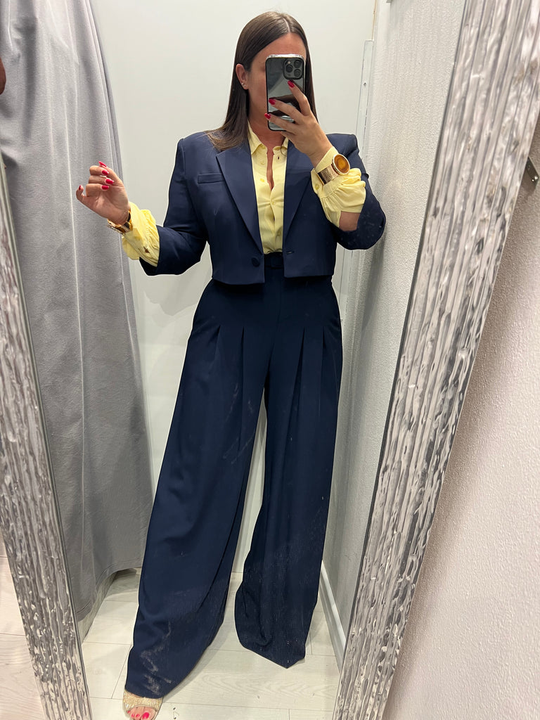 IMPERIAL•Pantalone best palazzo blu