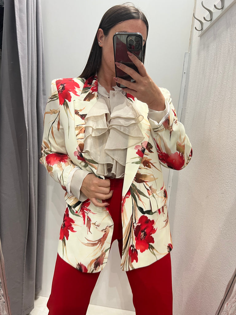 HaveOne•Camicia coreana rouches