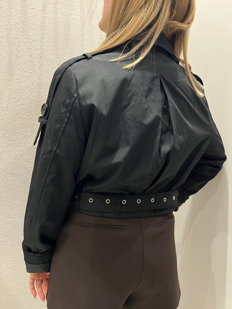 Corsaro•Trench spolverino crop