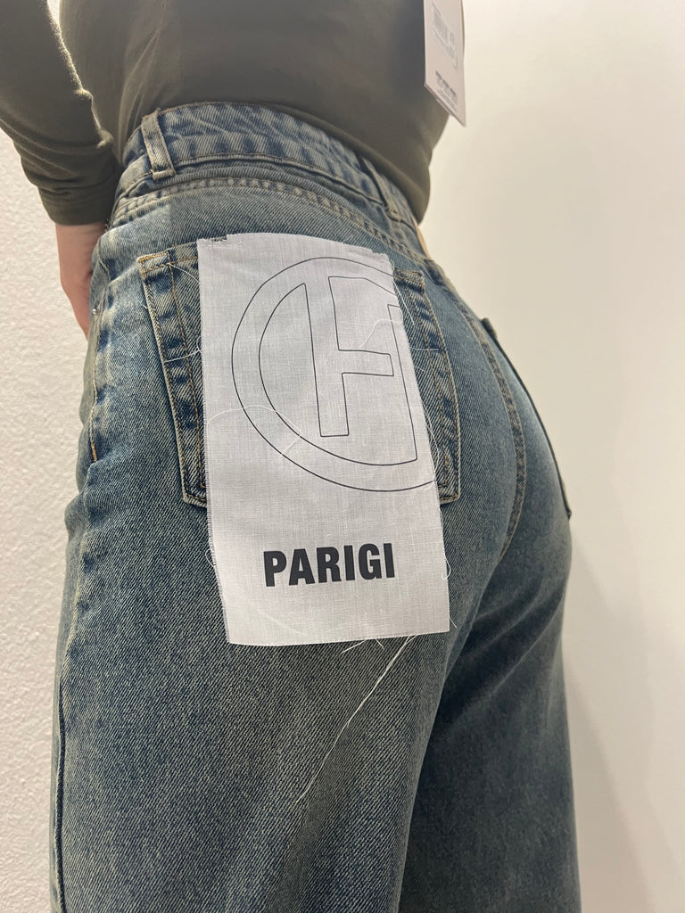 HaveOne•Jeans Parigi lavaggio verde