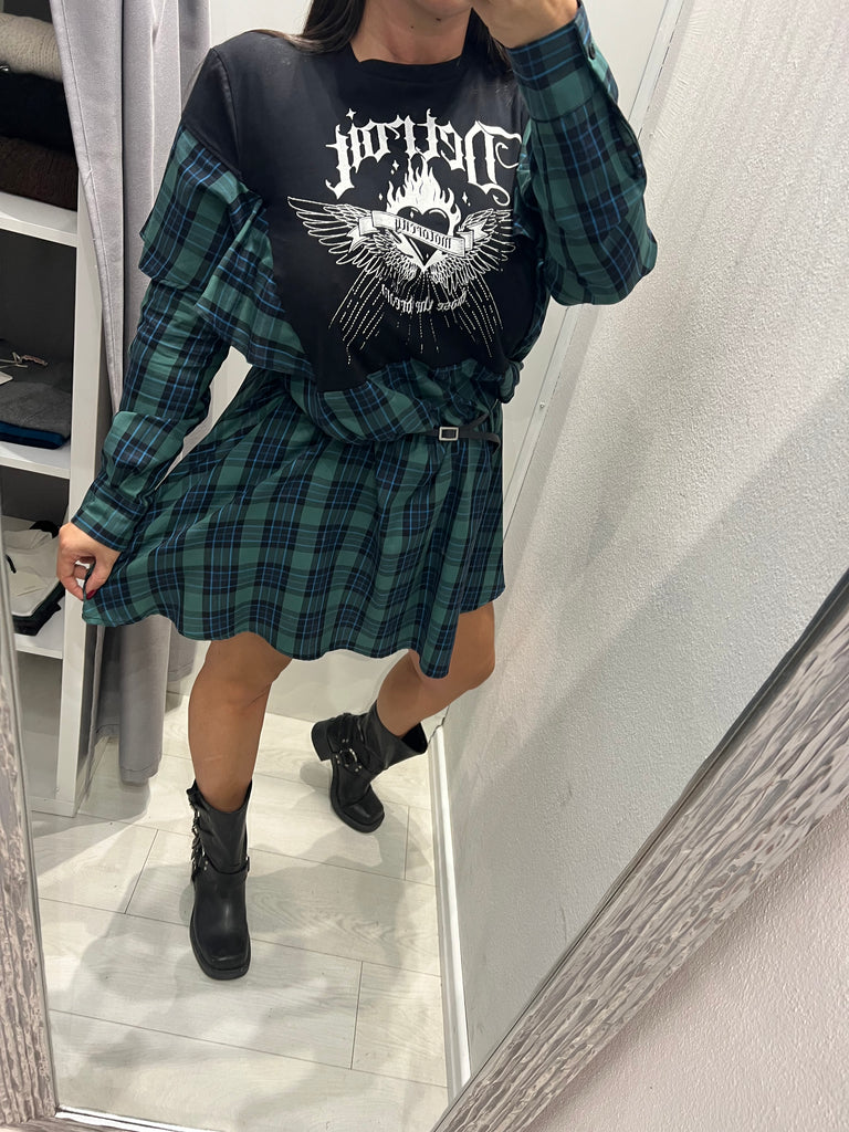 Souvenir•Abitino Detroit inserti camicia con elastico