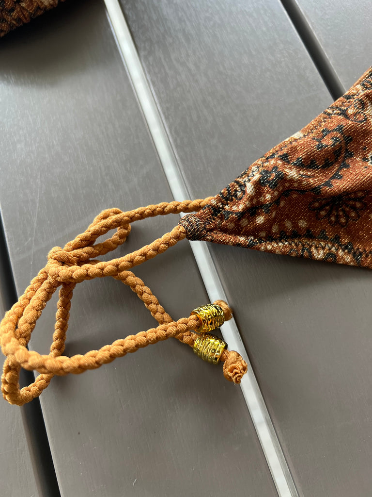 🚨4giveness-Bikini triangolo e slip laccetti Indio Ocellot