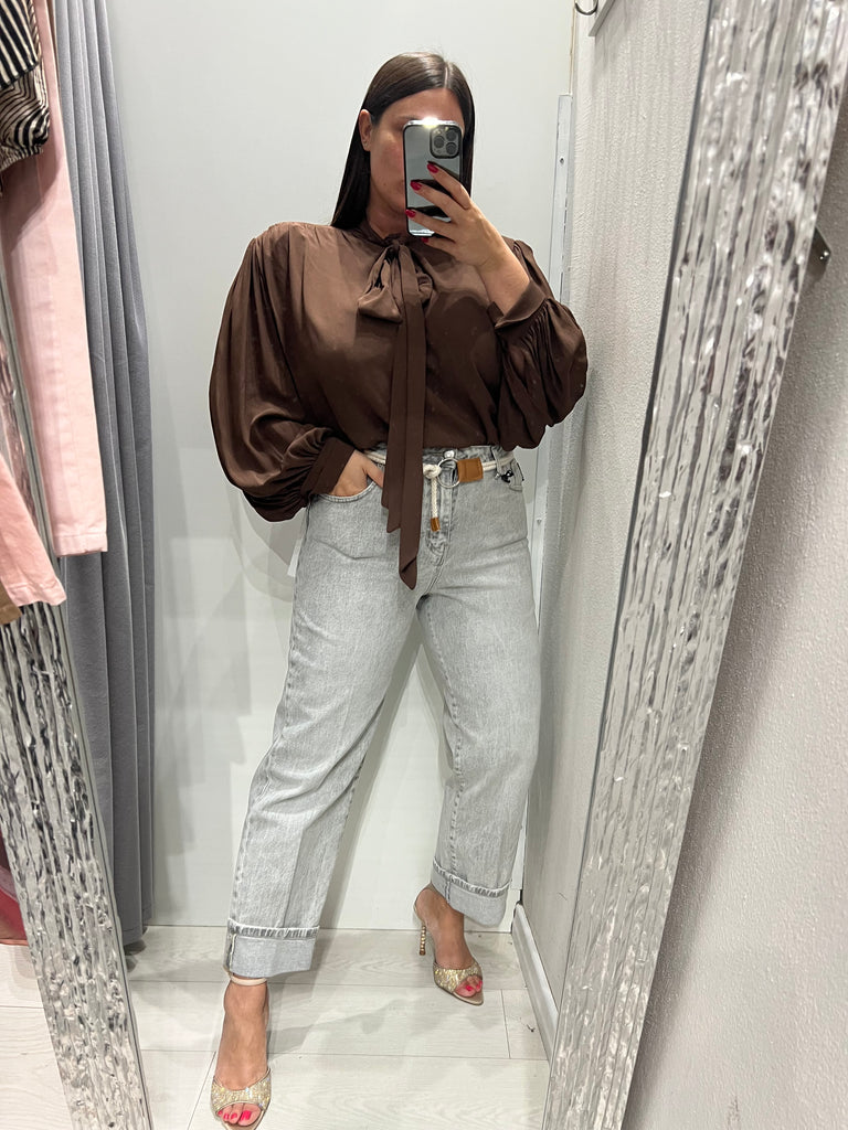 MSS💥HaveOne•Jeans Mandy grigio