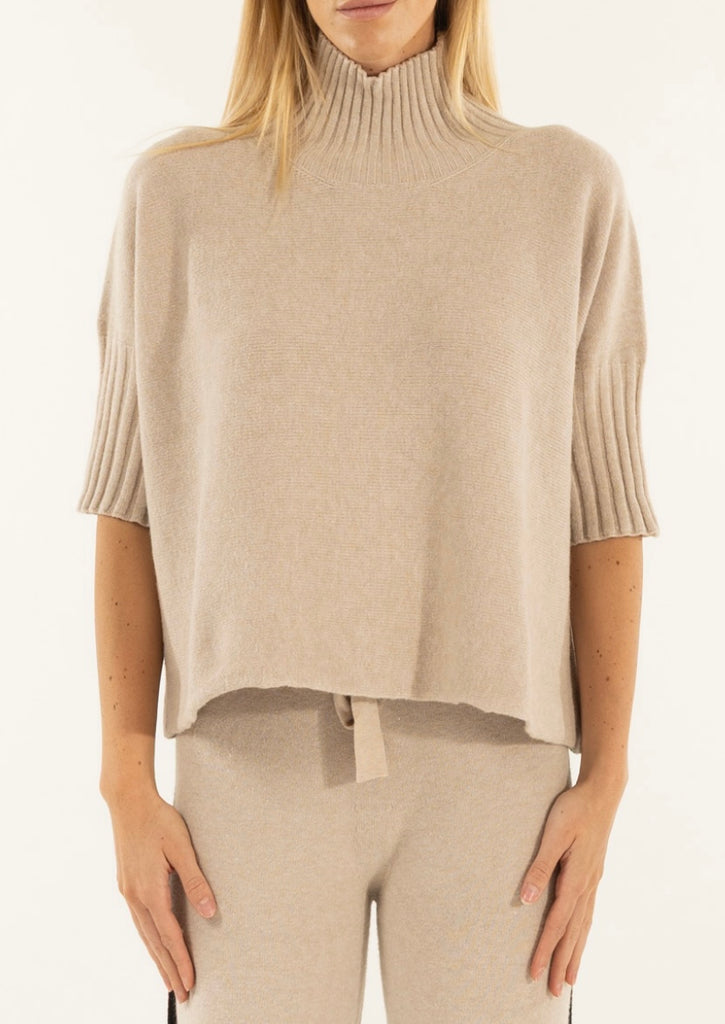 KONTATTO•Maglione lupetto Softy scatoletta 3/4•Più colori