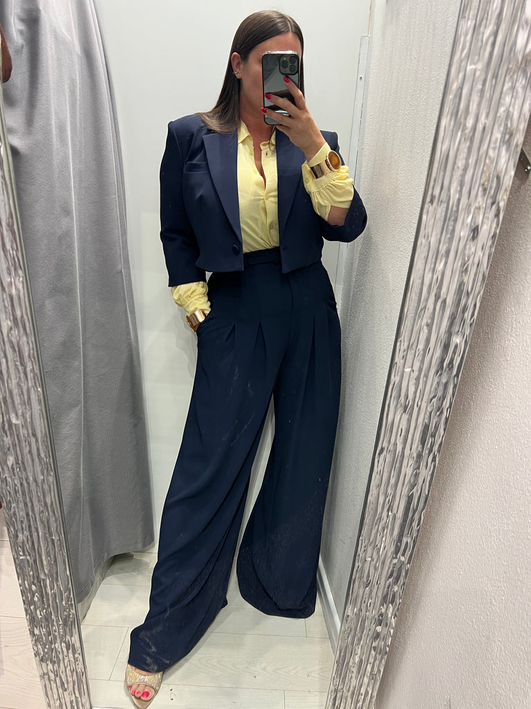 IMPERIAL•Pantalone best palazzo blu