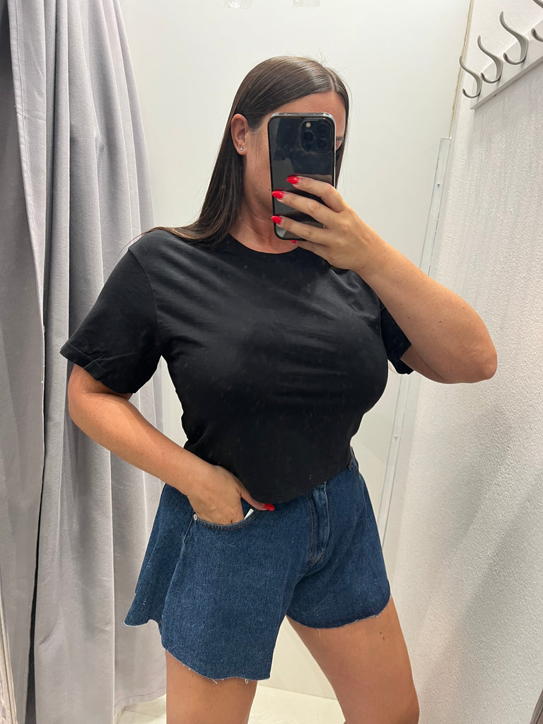 EVER ViCOLO•T-shirt over crop•Più colori