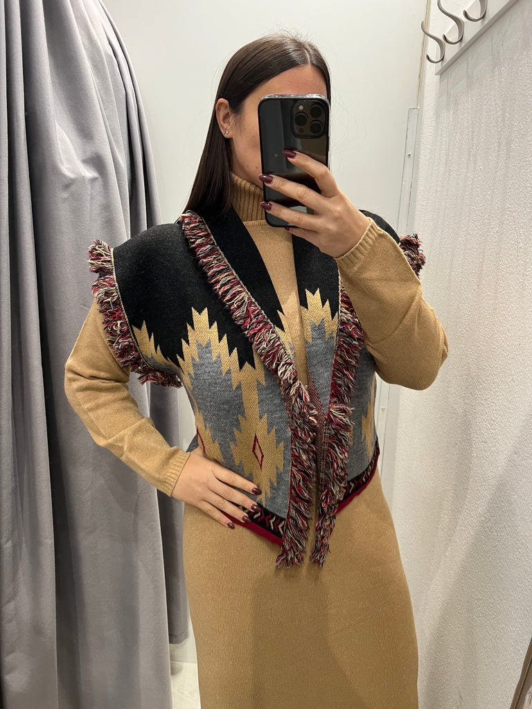 KONTATTO•Dolcevita crop misto angora•Più colori