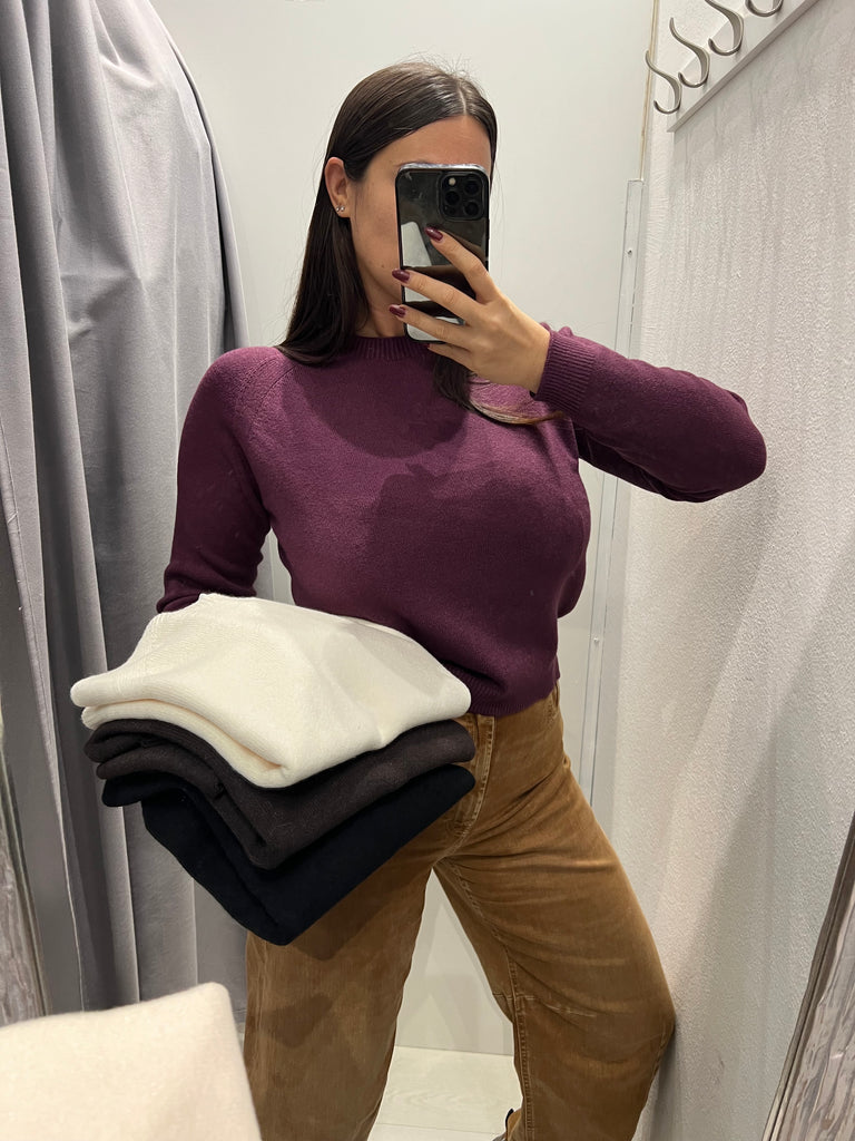 Susy Mix•Maglia scatoletta spacchetti•Più colori