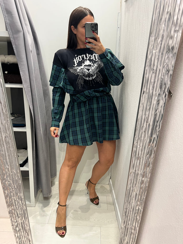 Souvenir•Abitino Detroit inserti camicia con elastico