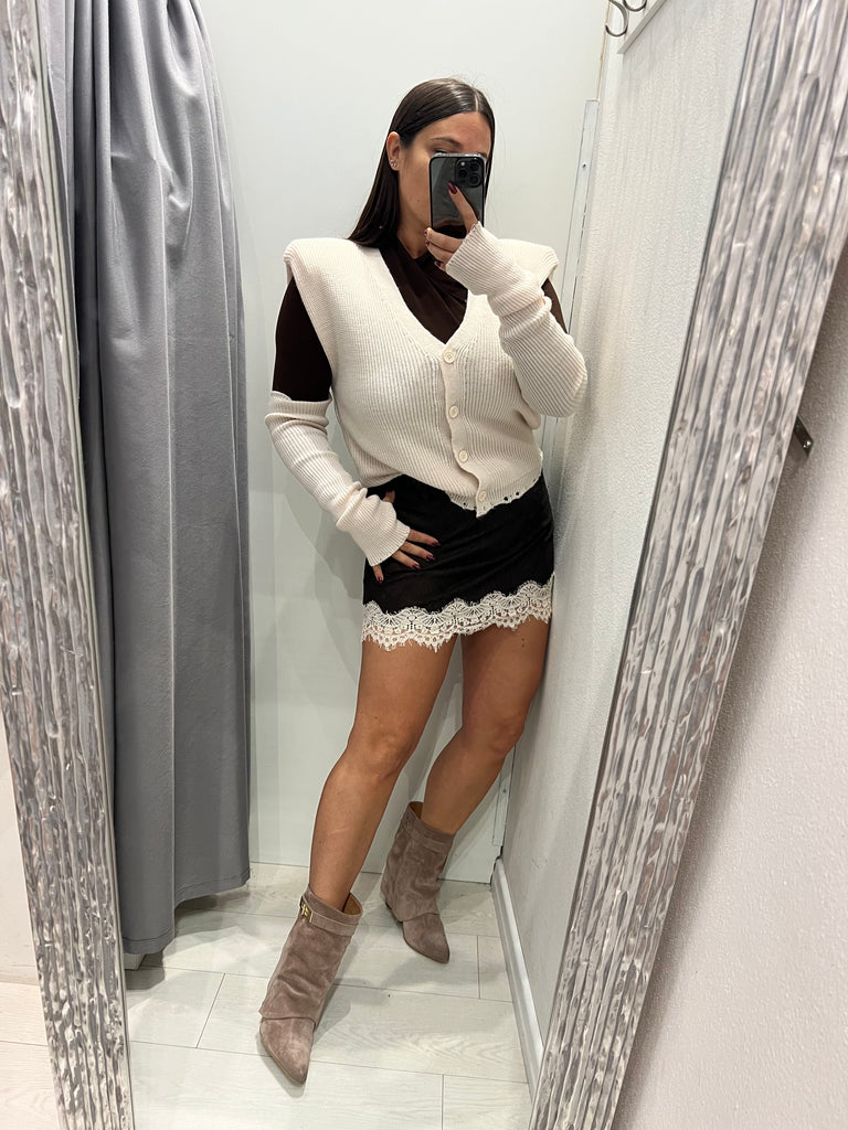HaveOne•Gilet spallotte e rotture con manicotti•Più colori