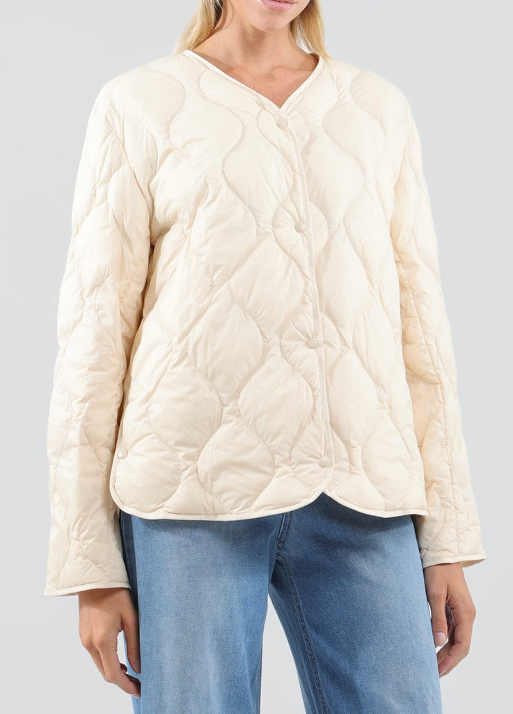 BLK30 HaveOne•Trapuntino piumino panna/beige