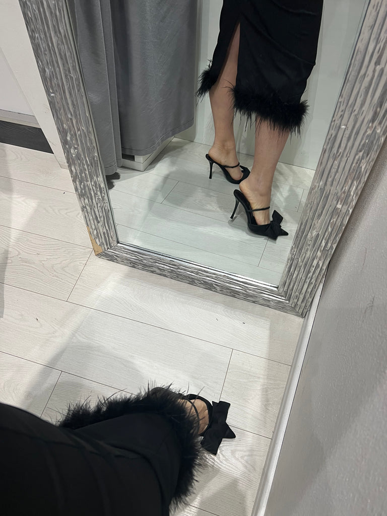 HaveOne•Gonna longuette piume