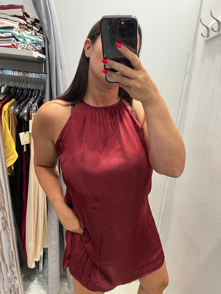 MSS💥ViCOLO•Abitino in raso con laccetto•Più colori