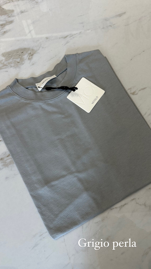 EVER ViCOLO•T-shirt over in cotone•Più colori