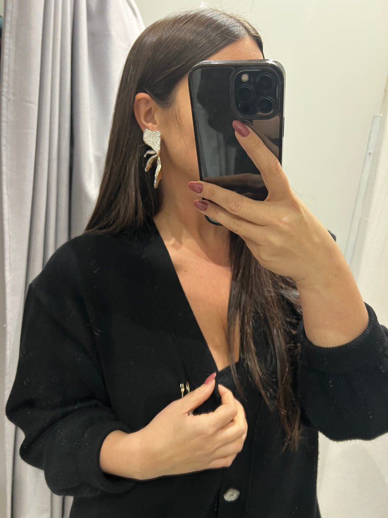 Susy Mix•Coppia di orecchini strass crystal