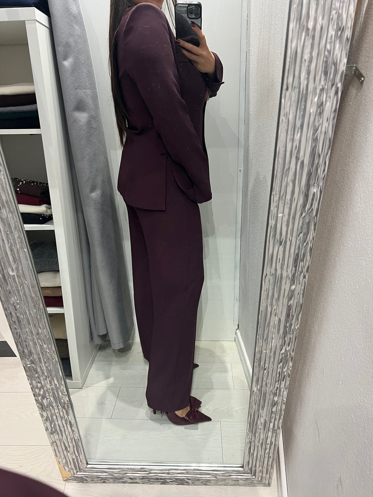 IMPERIAL•Pantalone best prugna elastico