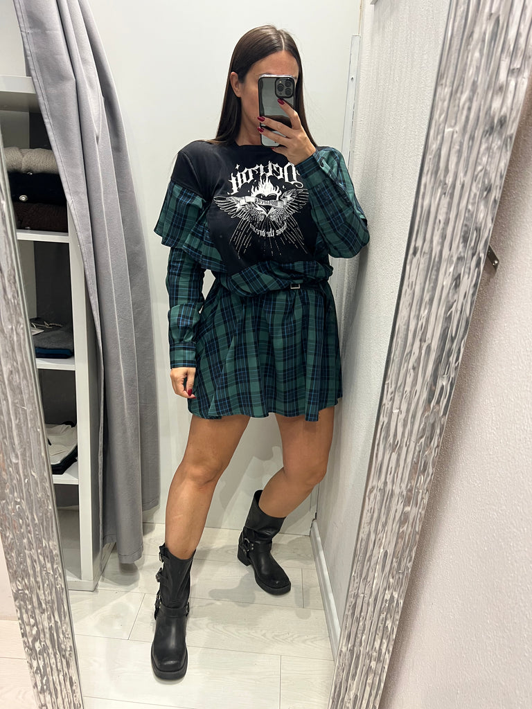 Souvenir•Abitino Detroit inserti camicia con elastico