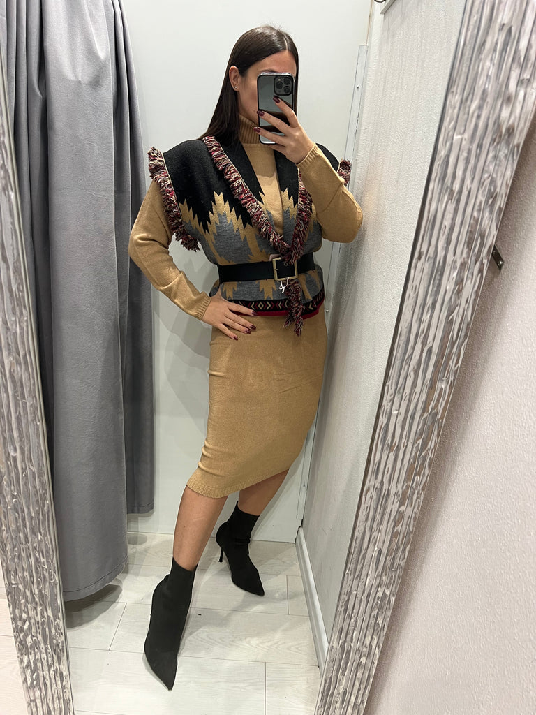 KONTATTO•Dolcevita crop misto angora•Più colori