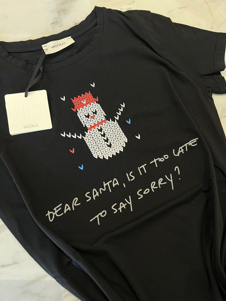 🎅🏼🎄Vicolo-T-shirt Dear Santa🎄🎅🏼