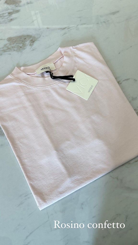 EVER ViCOLO•T-shirt over in cotone•Più colori