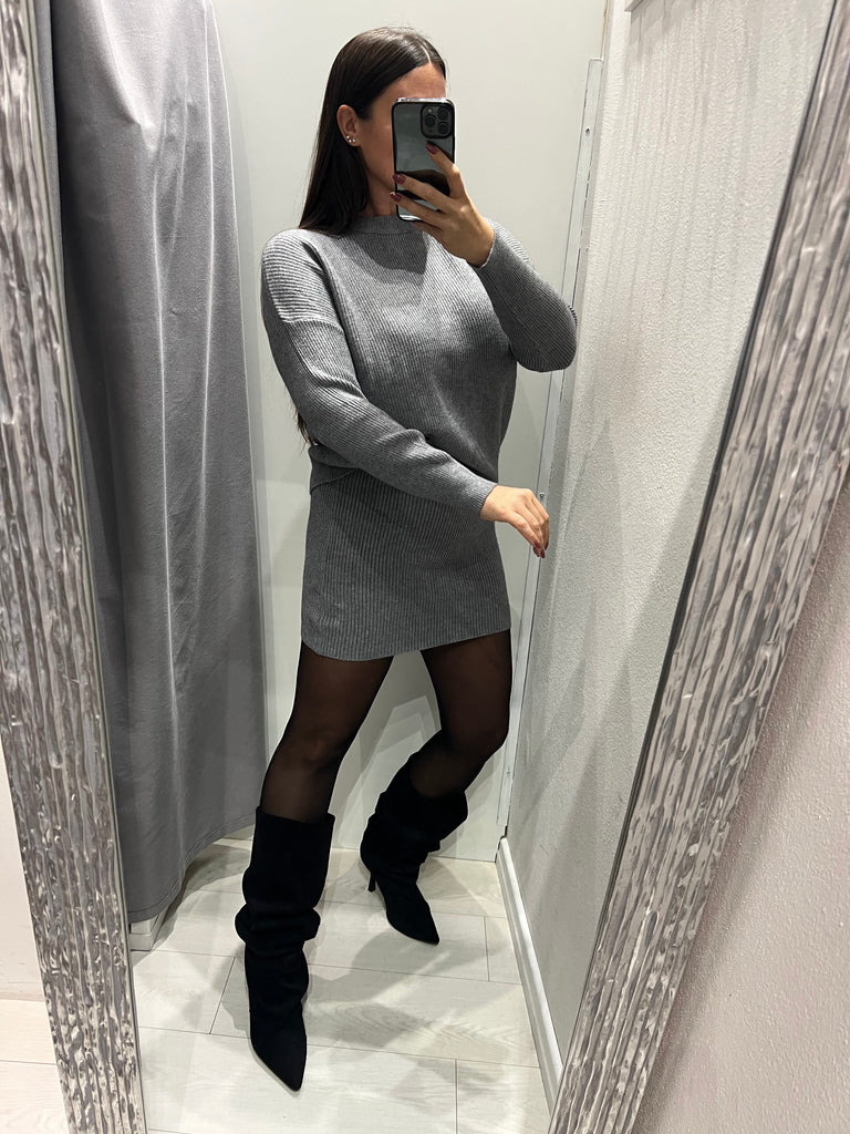 IN ARRIVO! HaveOne•Coordinato maglione e gonna costine•Più colori