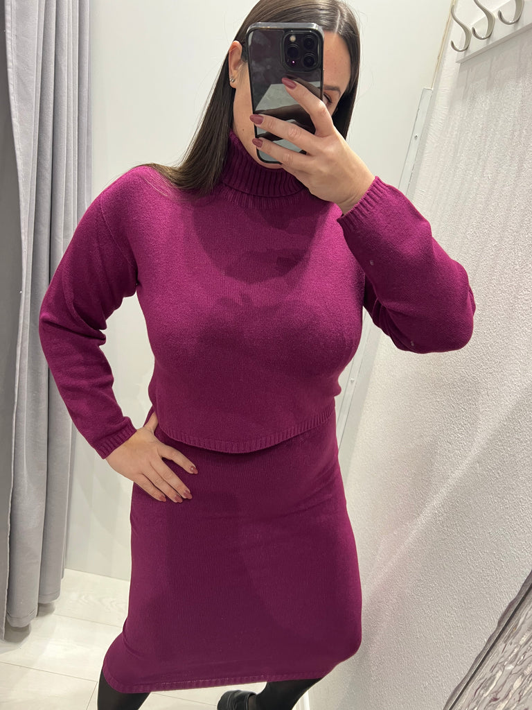 KONTATTO•Dolcevita crop misto angora•Più colori