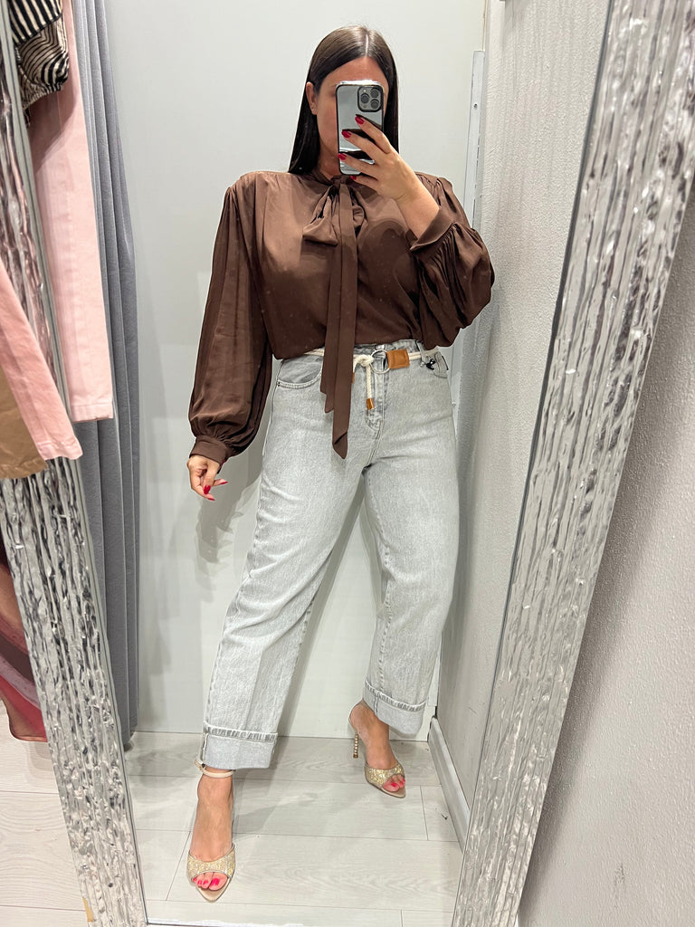 MSS💥HaveOne•Jeans Mandy grigio