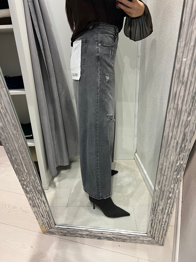HaveOne•Jeans Bella grigio slavato