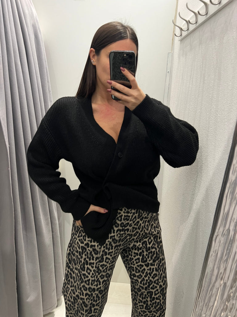 BLK30 HaveOne•Cardigan bottoni•Più colori