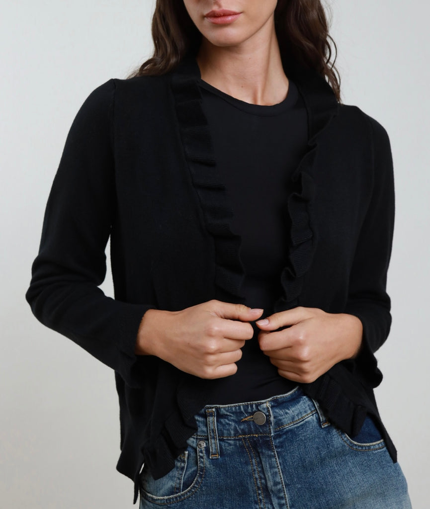 Susy Mix•Cardigan rouches•Più colori