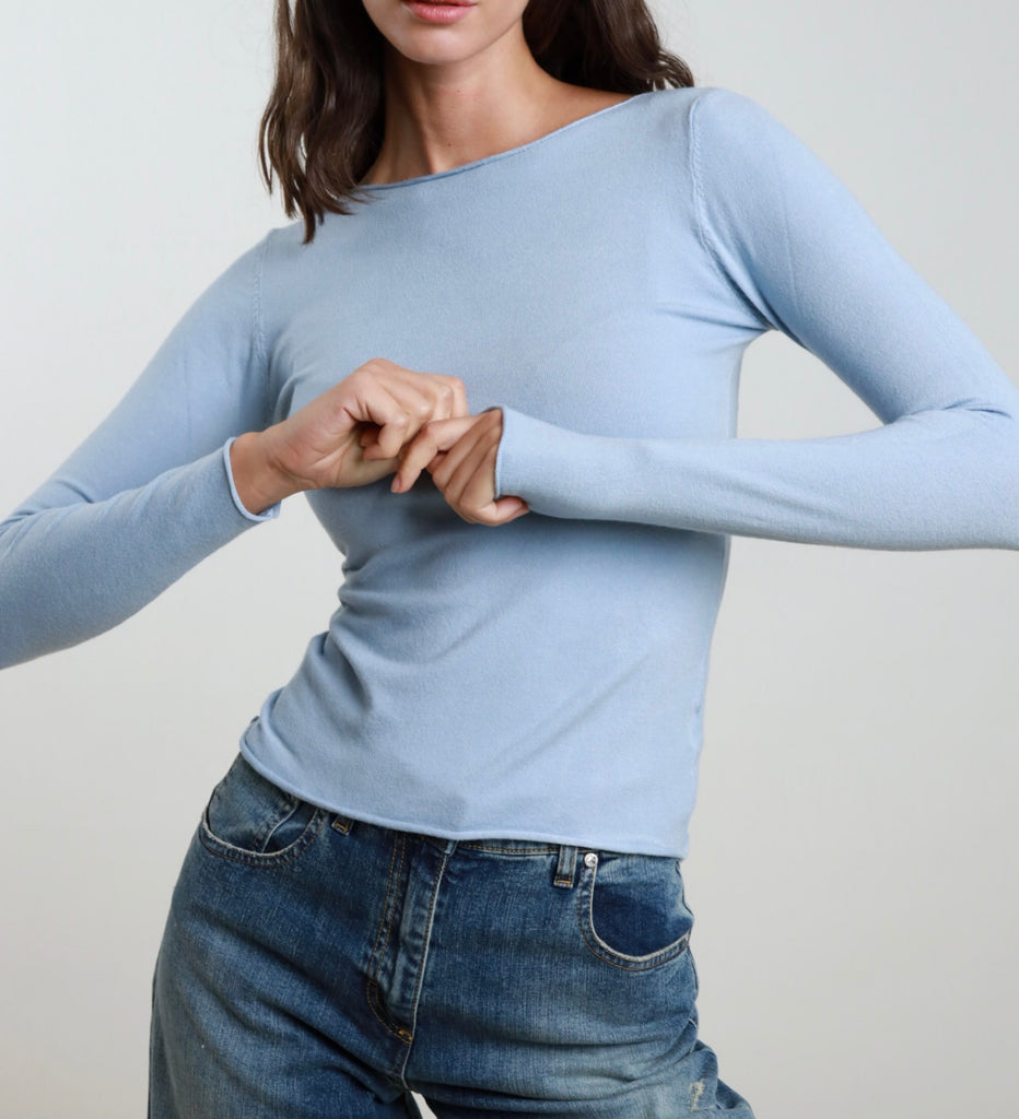 Susy Mix•Maglioncino barchetta soffice viscosa•Più colori