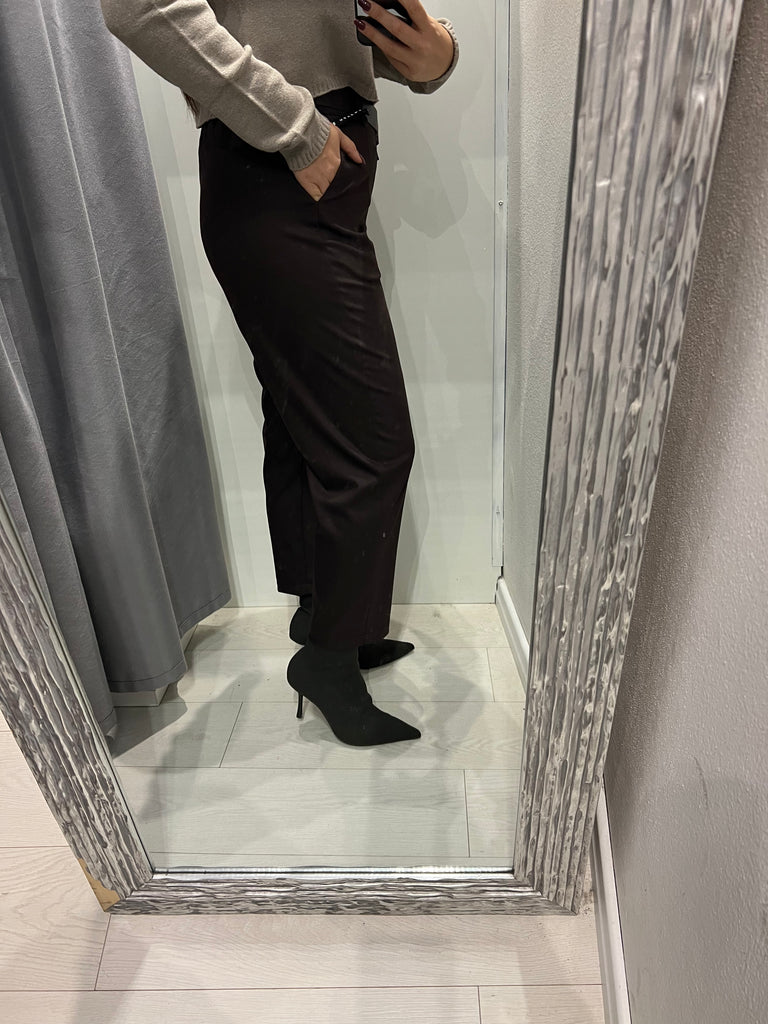 HaveOne•Pantalone moro elastico dietro