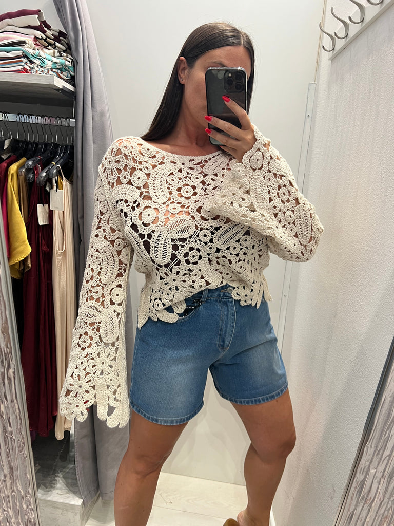 MSS💥HaveOne•Shorts in jeans con risvolto